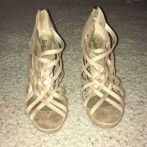 Limelight Tan Heels